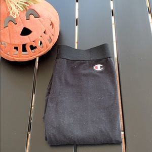 black champion leggings